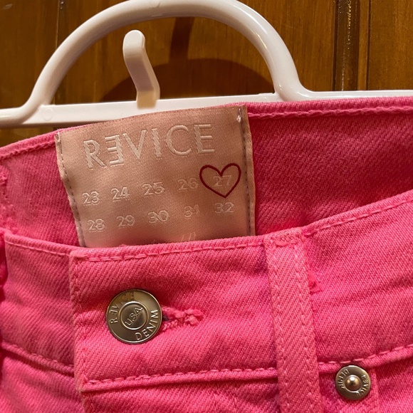 PINK Revice Denim Jeans - Star pattern on back - Picture 7 of 7